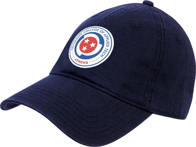 TCAT Athens Unstructured Adjustable Low Profile Hat  Campus Seal - ONLINE ONLY