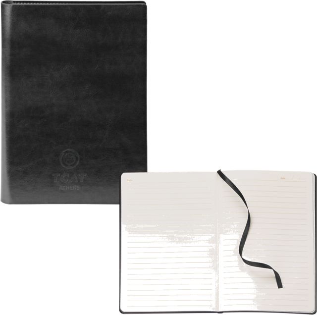 TCAT Athens Fabrizio Soft Cover Journal  Primary Stacked Engraved - ONLINE ONLY