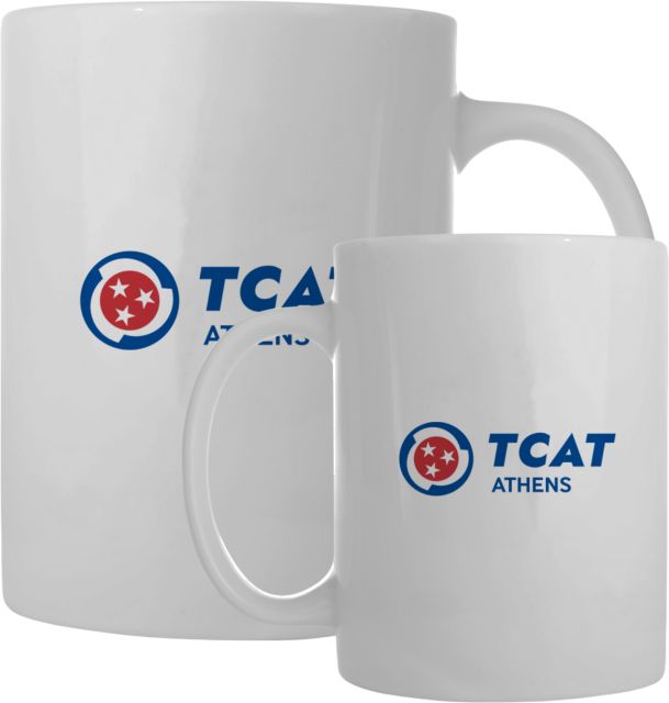 TCAT Athens Full Color Mug 15oz  Primary Logo - ONLINE ONLY