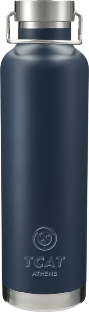 TCAT Athens Thor Copper Vacuum Insulated Bottle 32oz  Primary Stacked Engraved - ONLINE ONLY