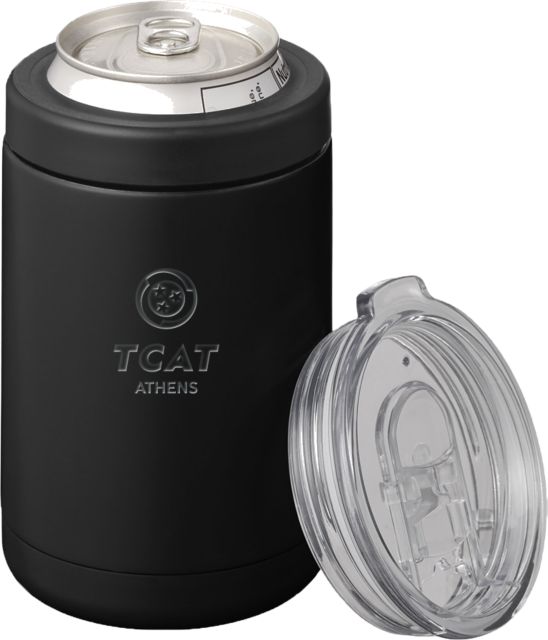 TCAT Athens 2 in 1 Can Cooler Tumbler 12oz  Primary Stacked Engraved - ONLINE ONLY