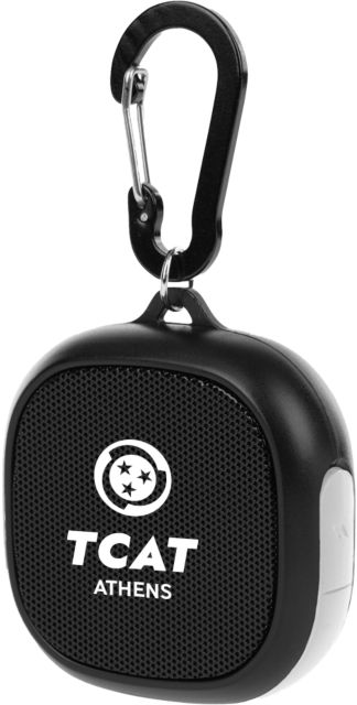 TCAT Athens Waterproof Speaker w/ Carabiner  Primary Stacked - ONLINE ONLY