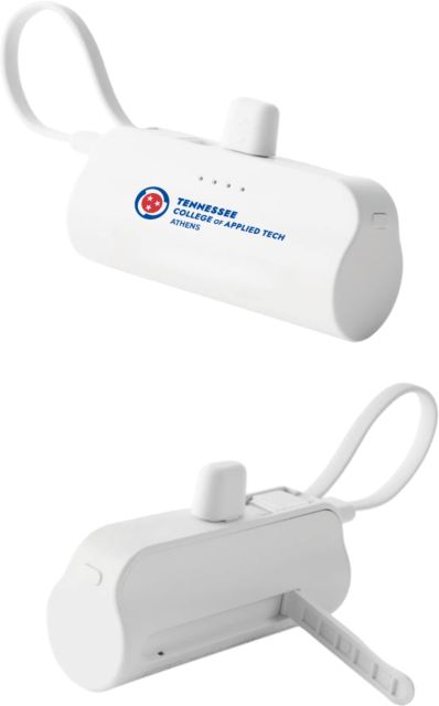 TCAT Athens Sidekick 4500 mAh Power Bank  Secondary Logo - ONLINE ONLY