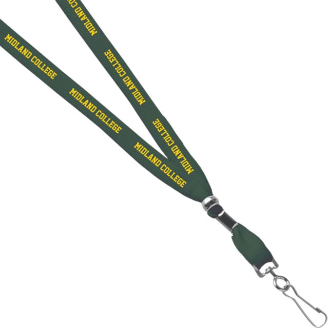 Midland College Card Clamp Lanyard