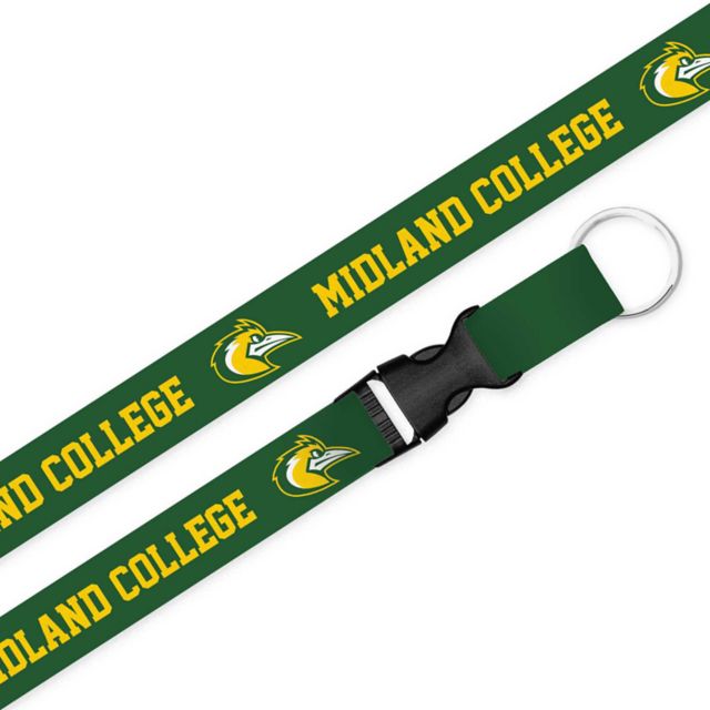 Midland College Chaparral Lanyard with Buckle