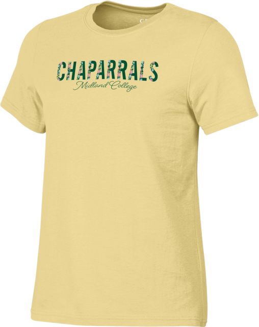 Midland College Chaparral Flower Women's Short Sleeve T-Shirt