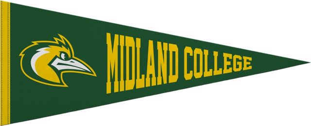 Midland College 12"X30" Full Color Pennant