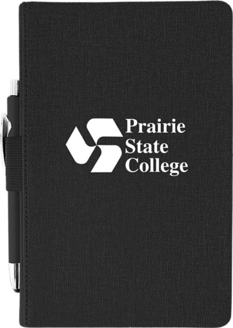 Prairie State College Pioneers Journal with Pen