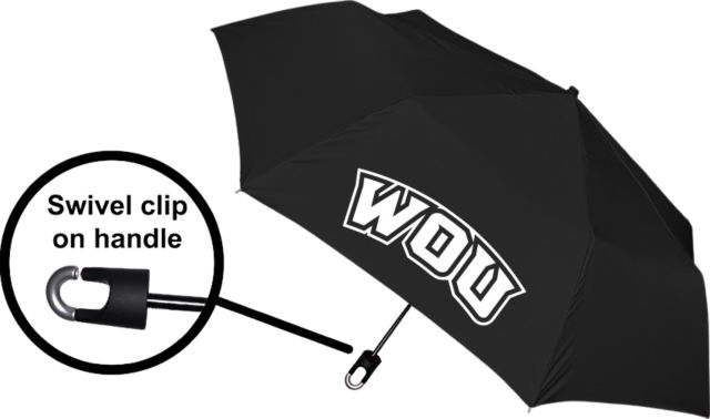 Wolfstore Western Oregon University 42" Super Pocket Mini Umbrella