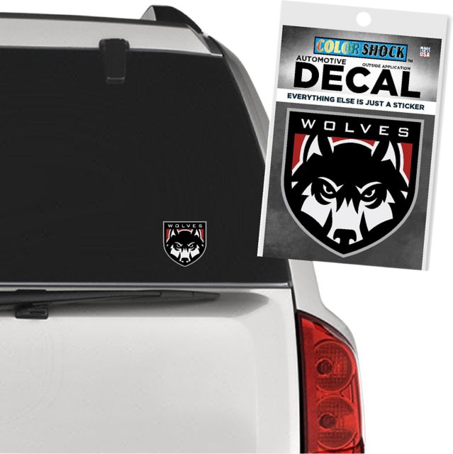 Western Oregon University Wolves Decal