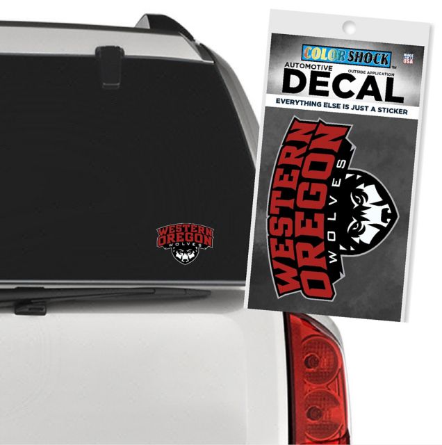 Western Oregon University Decal