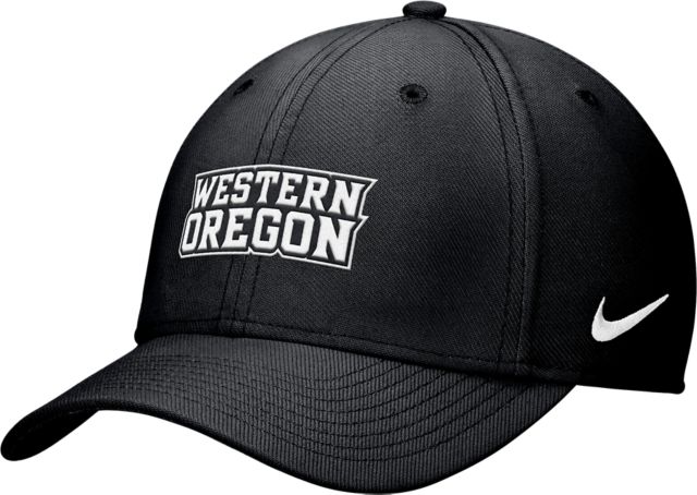 Western Oregon University Rise Swoosh Flex Cap