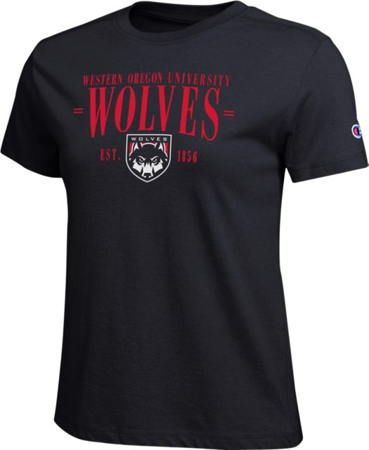 Western Oregon University Wolves Women's Short Sleeve T-Shirt