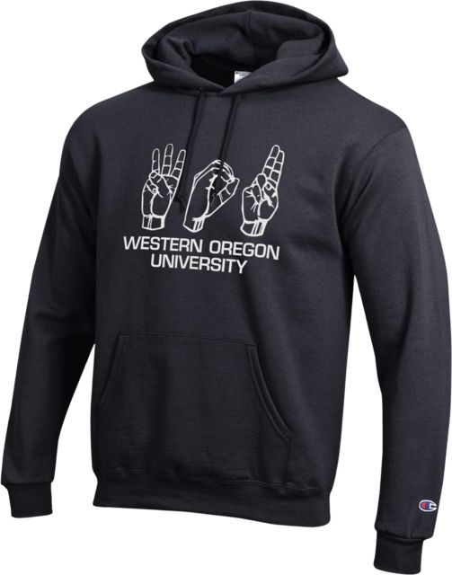 Wolfstore Western Oregon University Hooded Sweatshirt