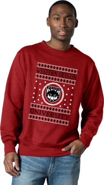 Wolfstore Western Oregon University Wolves Crewneck Sweatshirt