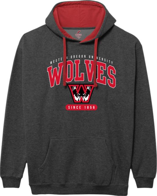 Western Oregon University Wolves Hooded Sweatshirt