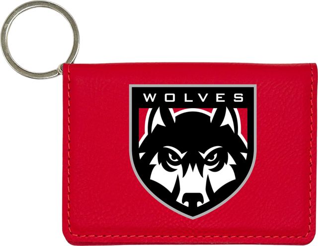 Western Oregon University Leather ID Holder