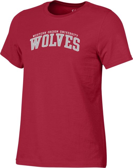 Wolfstore Western Oregon University Wolves Women's Short Sleeve T-Shirt