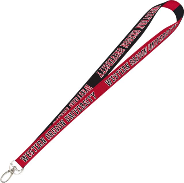 Western Oregon University 3-4'' Lanyard