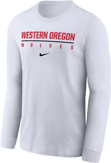 Western Oregon University Dri-Fit Legend Long Sleeve T-Shirt