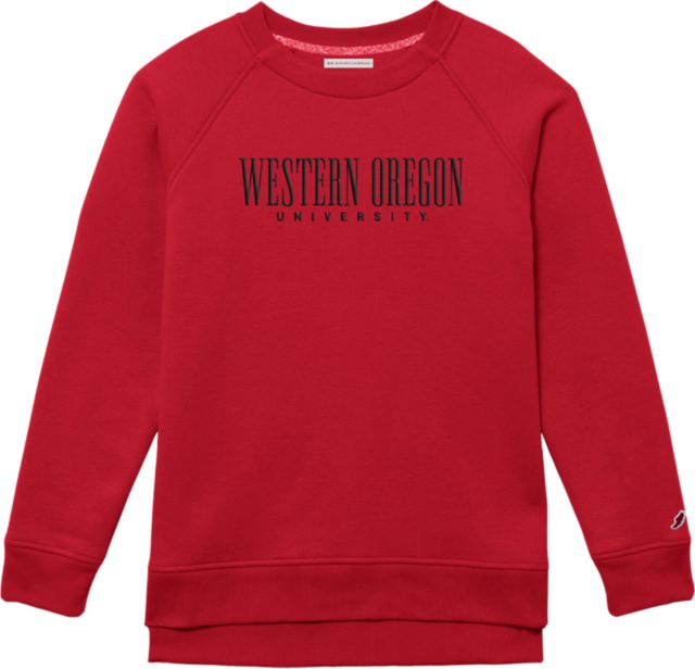 Wolfstore Western Oregon University Wolves Women's' Crewneck Sweatshirt