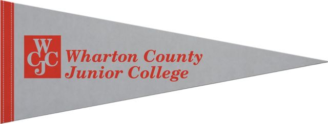 Wharton County Junior College 9"X24" Full Color Pennant