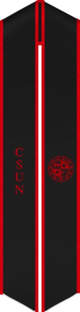 Grad Sash Classic CSUN NON-DATED