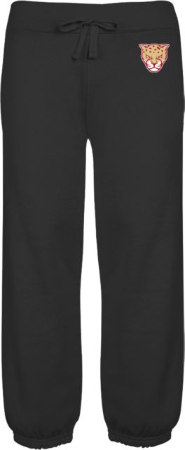 Texas A&M University Victoria Jaguars ENZA Womens Banded Fleece Capri TAMUV Mascot - ONLINE ONLY