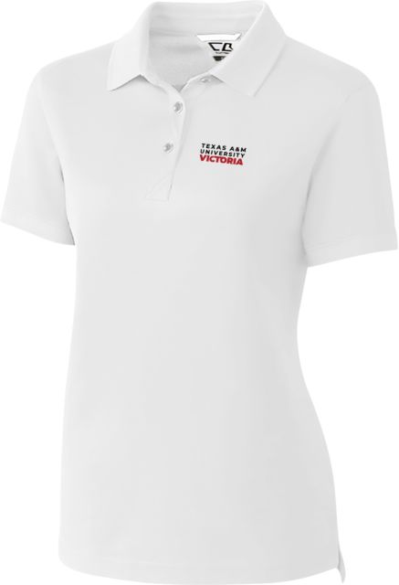 Texas A&M University Victoria C&B Womens Advantage Polo Texas A&M University Victoria Stacked - ONLINE ONLY