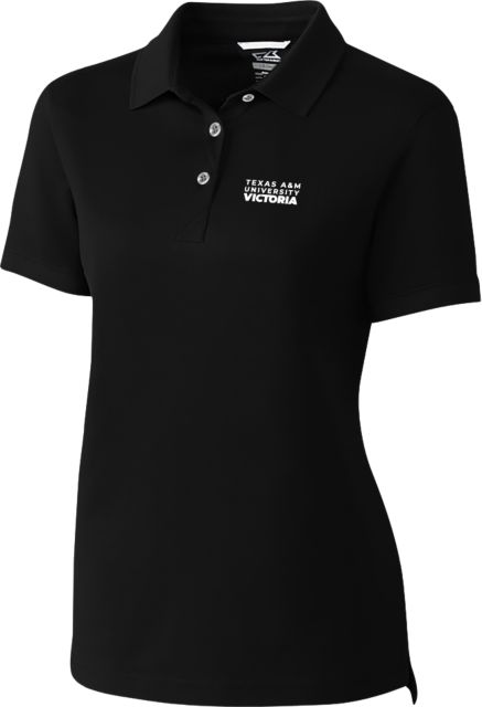Texas A&M University Victoria C&B Womens Advantage Polo Texas A&M University Victoria Stacked - ONLINE ONLY