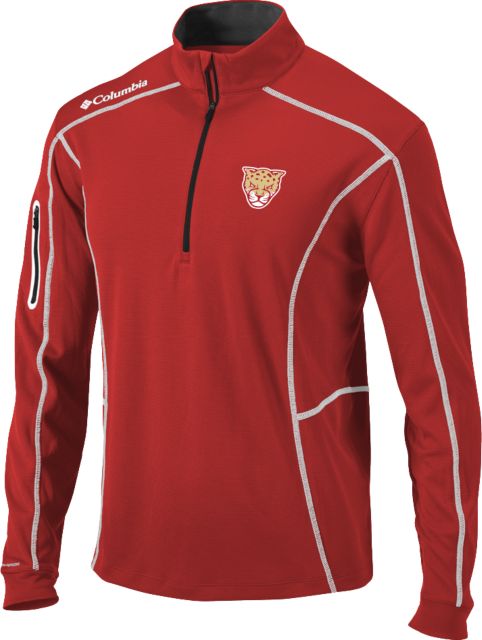 Texas A&M University Victoria Jaguars Columbia  Omni Wick Shotgun 1/4 Zip TAMUV Mascot - ONLINE ONLY