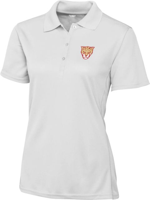 Texas A&M University Victoria Jaguars C&B Womens Clique Ice Pique Polo TAMUV Mascot - ONLINE ONLY