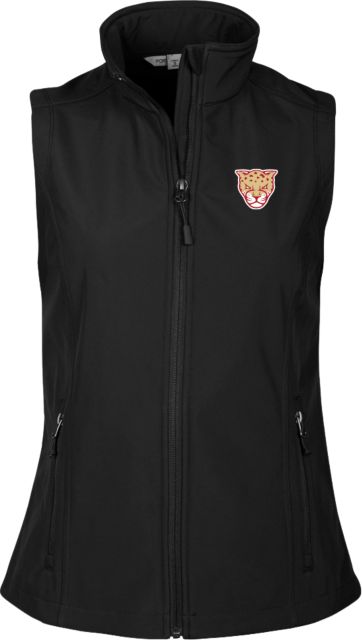 Texas A&M University Victoria Jaguars Womens Core Softshell Vest TAMUV Mascot - ONLINE ONLY