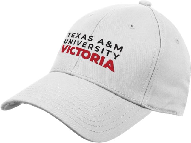Texas A&M University Victoria Structured Adjustable Pro Style Hat Texas A&M University Victoria Stacked - ONLINE ONLY