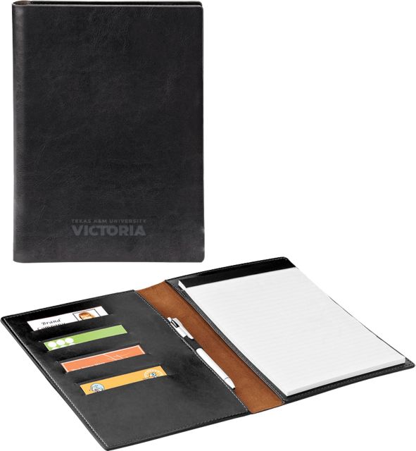 Texas A&M University Victoria Fabrizio Padfolio Texas A&M University Victoria Flat Engraved - ONLINE ONLY