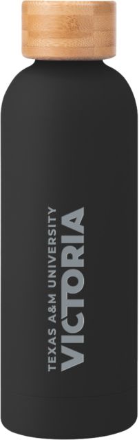 Texas A&M University Victoria Blair Stainless Steel Bottle w/ Bamboo Lid 17 oz Texas A&M University Victoria Flat Engraved - ONLINE ONLY