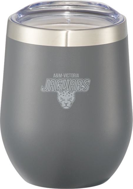 Texas A&M University Victoria Jaguars Corzo Vacuum Insulated Cup 12oz A&M Victoria Jaguars Stacked Engraved - ONLINE ONLY