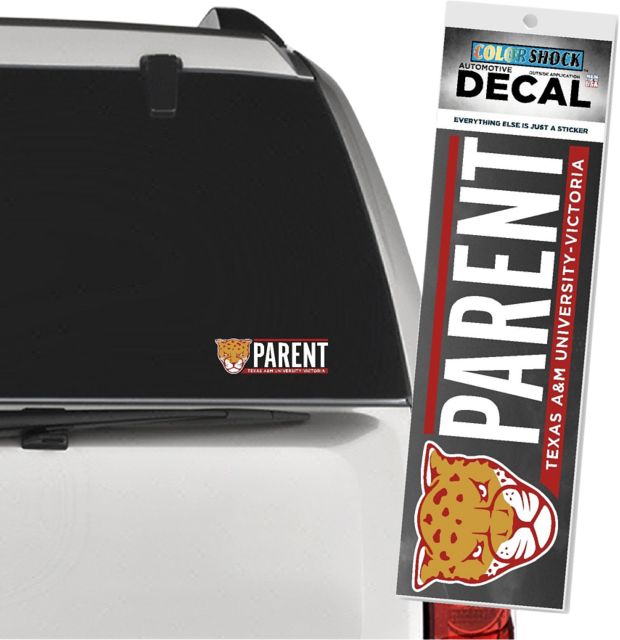 Texas A&M University Victoria Jaguars Decal