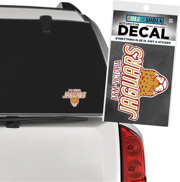 Texas A&M University Victoria Jaguars Decal