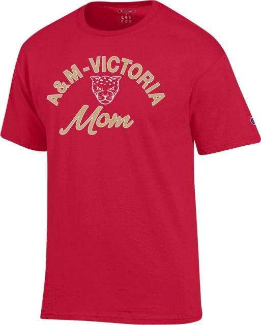 Texas A&M University Victoria Jaguars Mom Short Sleeve T-Shirt