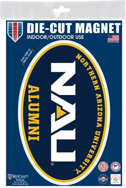 Northern Arizona Alumni 3.5 x 5.5 Oval Magnet