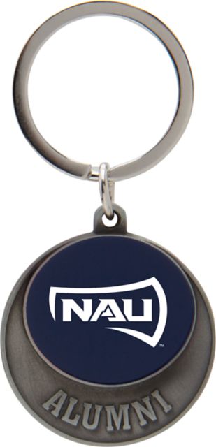 Northern Arizona Lumberjacks Alumni Pewter Keychain