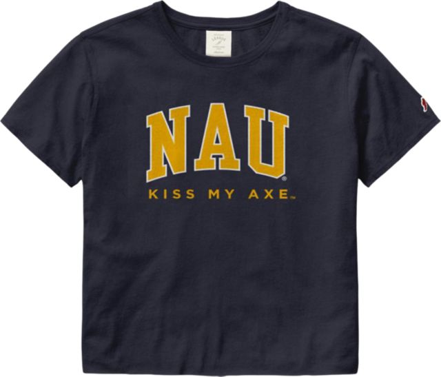 Northern Arizona Lumberjacks Women's Crop Short Sleeve T-Shirt