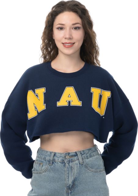 Northern Arizona Women's Crop Crewneck Sweatshirt
