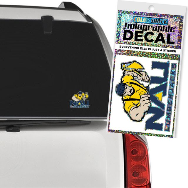 Northern Arizona Lumberjacks Hologram Stand Decal