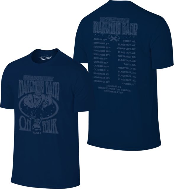 Northern Arizona Marching Band 2025 Tour Short Sleeve T-Shirt