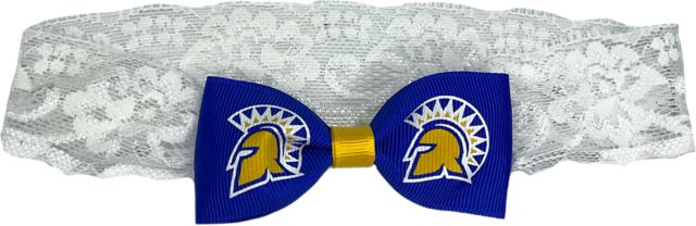 San Jose State University Spartan Bookstore Spartans Infant Lace Headband