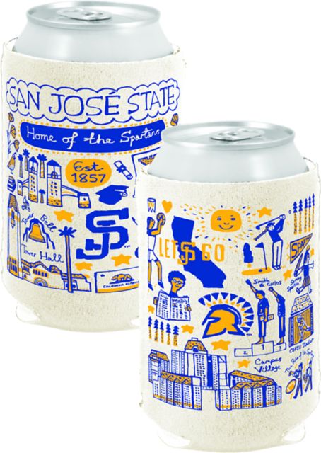 San José State University Julia Gash Can Coozie
