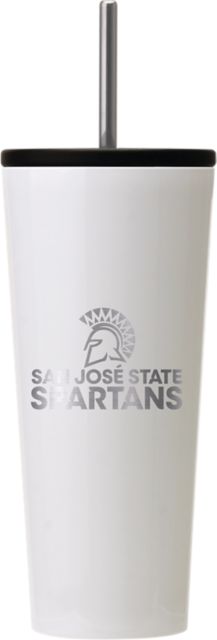 San Jose State University Spartan Bookstore 24 oz. Corkcicle Cold Cup