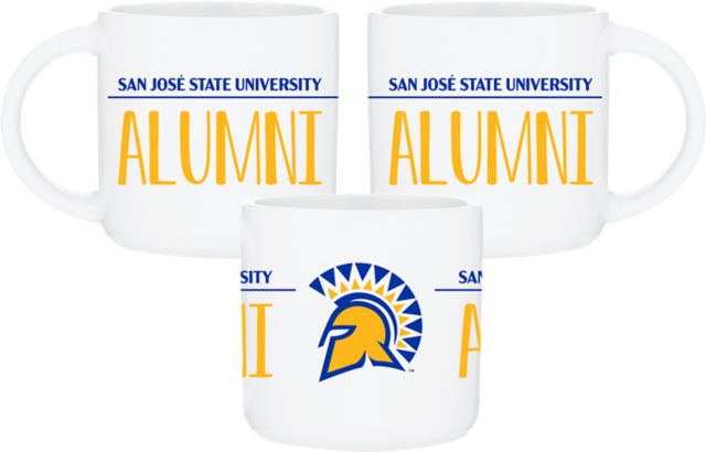 San Jose State University Spartan Bookstore Alumni 14 oz. Mug